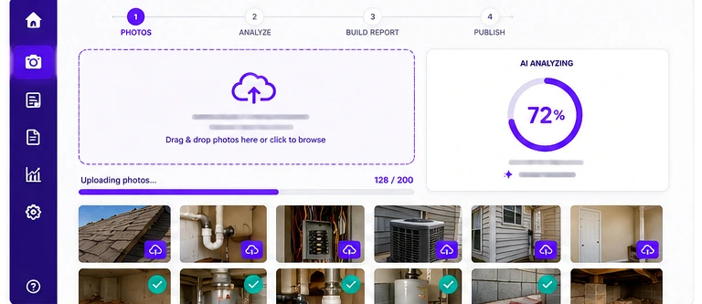 Upload photos